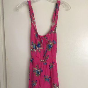 Pink Floral Sun Dress